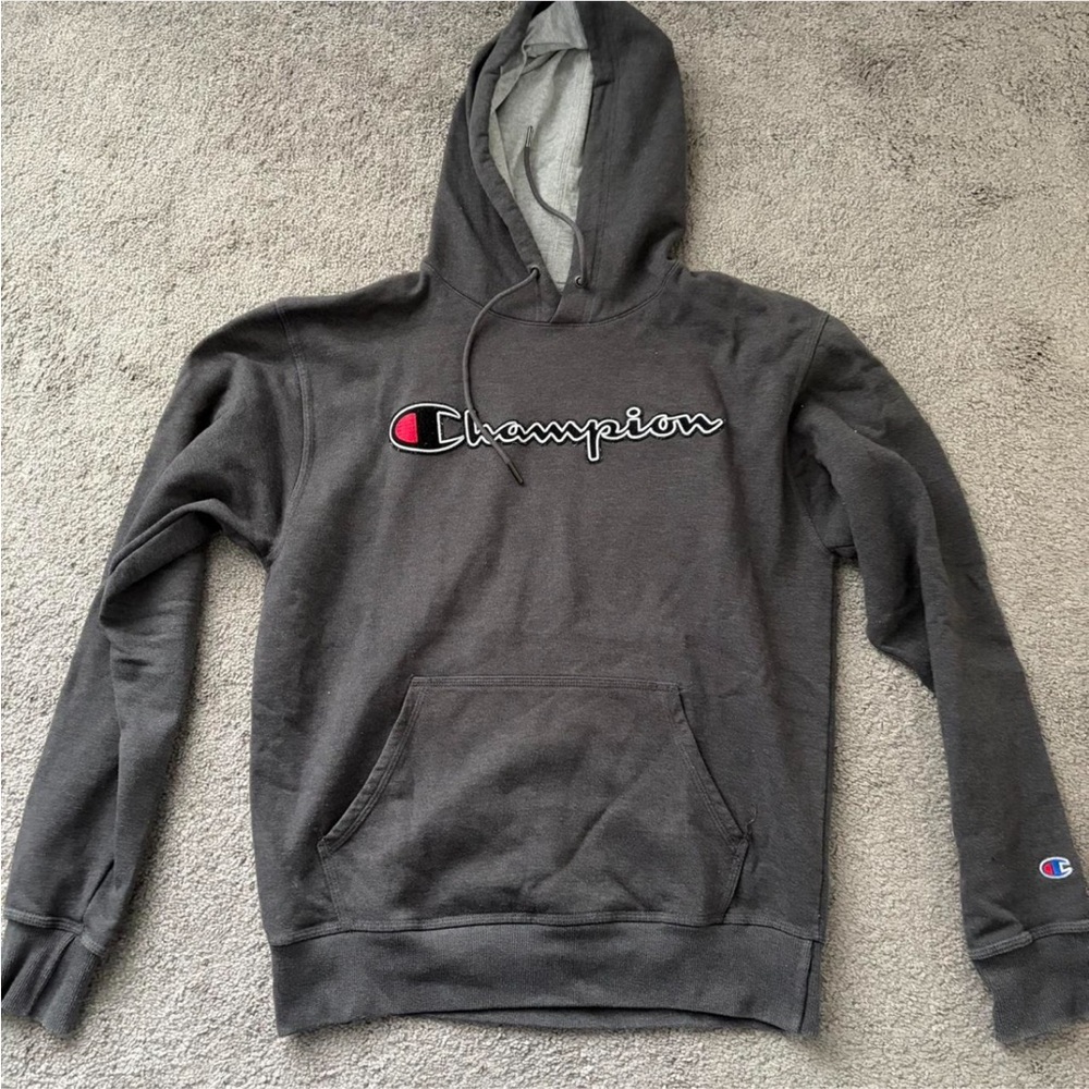 Champion Men's Gray Hoodie